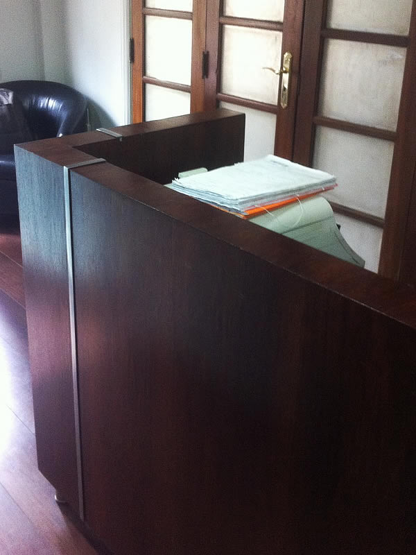 Mesa de Recepción