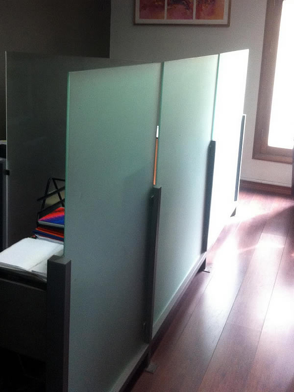 Panel Divisor de Vidrio